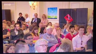 Andrew Binstock on Homes Under the Hammer 5.10.17. Huge bidding war for a house with no roof!