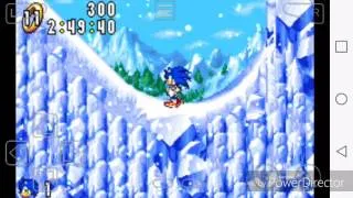 SONIC ADVANCE episode 4 snow slide