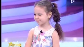 Prezentare: Giulia Haidău are 3 ani și vrea să devină prințesă și artistă