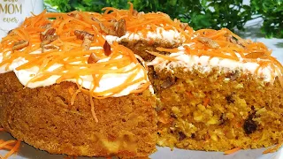 CARROT AND OATMEAL CAKE WITHOUT EGG OR OVEN!