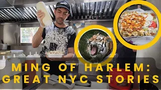 Ming of Harlem!  Great NYC Stories: Tiger in Harlem | NYC Hot Dog Stands