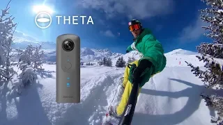RICOH THETA – Skiing in 360° at Courchevel