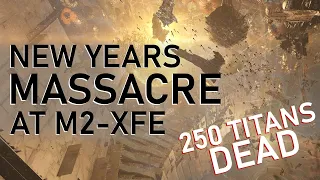 EVE Online: Massacre At M2-XFE | 250 Titans Dead in Gaming's Most Expensive Battle | 1440p60