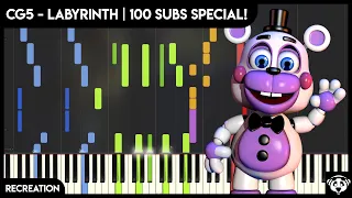 CG5 - Labyrinth | Piano, cello, drums, violin, flute, synthesiser cover | 100 SUBS SPECIAL!