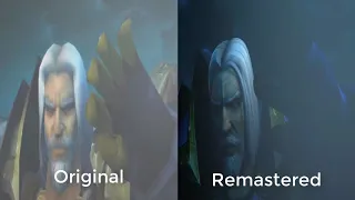 Fall of the Lich King Ending Remastered vs Original