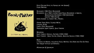 Fecal Matter • Riffs [Guitar Riffs to Songs on the Album]