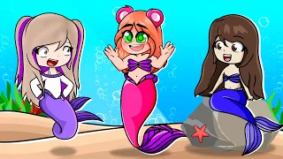 Roblox pero nos CONVERTIMOS en SIRENAS con LYNA y MELINA 🧜‍♀️