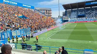 Sassuolo Lecce 0-1 gol di Gendrey dalla tribuna