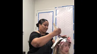 How to Highlight hair using Redken Flash Lift in the Salon and Get Beautiful Results