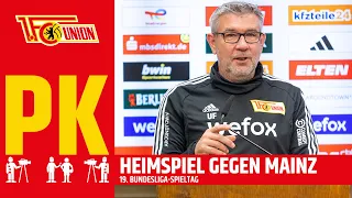 "Ich rechne mit einer engen Partie!" I Pressekonferenz Bundesliga I 1. FC Union Berlin