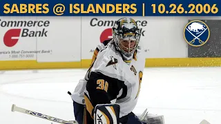 Buffalo Sabres @ New York Islanders | Win Streak 06-07 | October 26, 2006