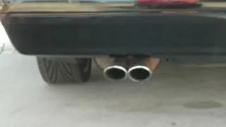 w210 E55 AMG Exhaust on a w140 S500 Part 3