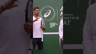 Novak Djokovic (1 minute mental strength lesson) #novakdjokovic #tennis