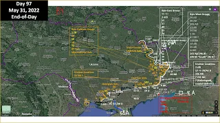 Ukraine: military situation update with maps, May 31, 2022