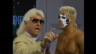 Sting Calls Out Ric Flair 1988