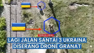 Drone Sistem Penurunan Amunsi Rusia Hantam Infanteri Ukraina