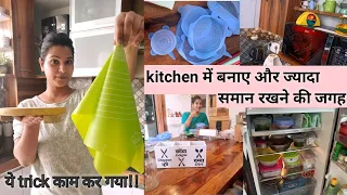 अब आएगा kitchen को organize करने का मज़ा |small space but smart kitchen storage & organization ideas