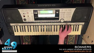 Yamaha PSR-740 Keyboard - 761 Voices Part 4/5