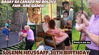 SOLENN HEUSSAFF 38TH BIRTHDAY ❤️ GANDA NG BAHAY NILA SA CANADA PUMUNTA DITO KASAMA ANG LOLO LOLA