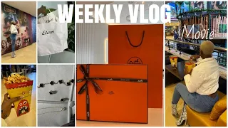 LVOG:New Hermes shoes,i got vancleef jewellery, movie date with my bodyguards+etam shopping .