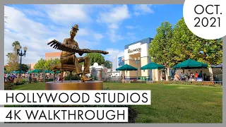 Disney's Hollywood Studios 4K Park Walk | October 2021 | Walt Disney World Resort