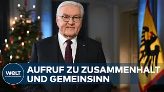 Weihnachtsansprache des Bundespräsidenten: Steinmeier ruft zu Zusammenhalt und Gemeinsinn auf