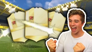 3 LEGENDS IN MY BEST PACK OPENING OF THE YEAR - FIFA 17
