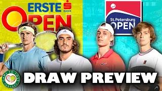 ATP Vienna & St Petersburg 2021 | Draw Preview & Predictions | GTL Tennis Podcast #256
