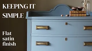 How to paint furniture, keeping it simple…!