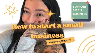 HOW I STARTED MY OWN BUSINESS...