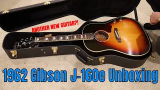 Gibson J-160e 1962 Unboxing & Overview | NEW GUITAR!