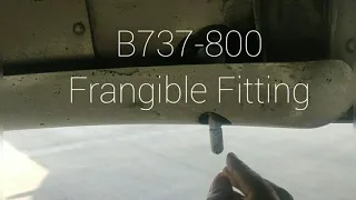 B737 NG Aircraft | Landing Gear |  Frangible Fitting | Tiny Projection on Aircraft | Concorde