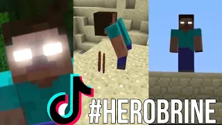 minecraft herobrine tik-tok trend 2020 compilation