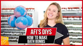 How to Make Bath Bombs | AFI's DIYs