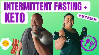 21 Days of Keto and Intermittent Fasting - Week 2 Results!