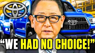 HUGE NEWS! Toyota CEO Shocking WARNING To SHUT DOWN EVs!