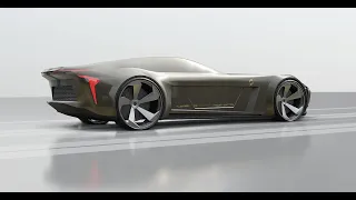 #blender sportcar5 low poly - timelapse modeling -