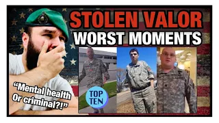 British Marine Reacts To Top 10 Stolen Valor Moments