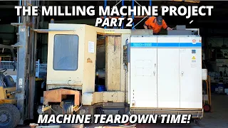 The BIG Horizontal Milling Machine Project | Part 2 | Machine Teardown Time