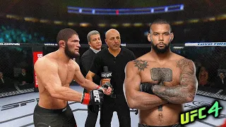 Khabib Nurmagomedov vs. Thiago Santos (EA sports UFC 4)