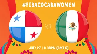 Panama v Mexico | Full Basketball Game | COCABA Women's Championship 2022