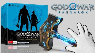 God of War Ragnarok Collector Edition Unboxing! PS5 No-voice Unboxing (Aesthetic) - ASMR No-voice