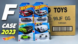 Unboxing Hot Wheels 2023 - F case!