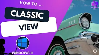 Change Taskbar and Start Menu to CLASSIC VIEW on Windows 11