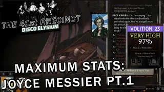 Disco Elysium - Maximum Stats - Joyce Messier Part 1