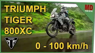 Triumph Tiger 800XC - 0-100 km/h