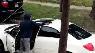 VIDEO: Driver shoots at 2 children playing basketball on Rockaway Street in Akron, police say