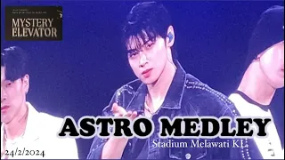 240224 CHA EUN-WOO - ASTRO MEDLEY (JUST ONE 10 MINUTES MYSTERY ELEVATOR IN KUALA LUMPUR)