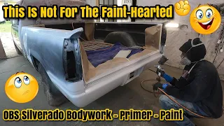 Bodywork & Paint - RUST & DENT REPAIR - How To Prime & Prep A Car Or Truck - 97 OBS Chevy Silverado