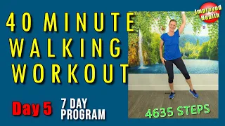 LOW IMPACT WALKING WORKOUT | Walk at home | No talking, just walking | Day 5